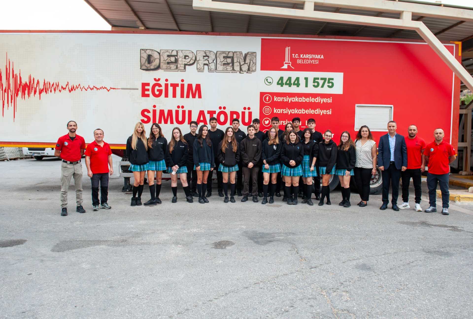 Karşıyaka Belediyesi Doğal Afet Simülasyon Merkezi Ziyareti