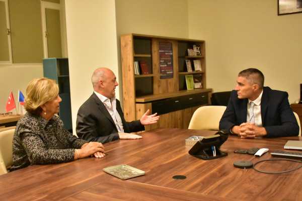 Fransa Fahri Konsolosu Bernad Arkas'ı ağırladık