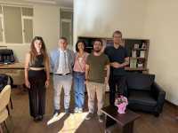 Mezunlar Derneği Okul Müdürümüzü Ziyaret Etti
